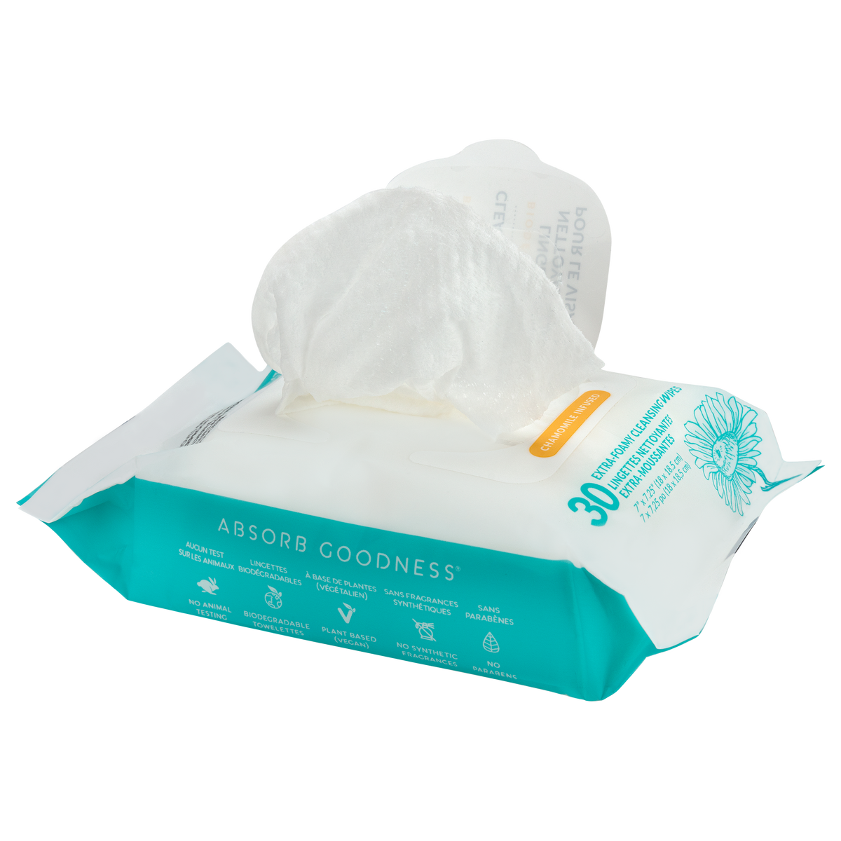 Facial Wipes 1 pack The Care Principle