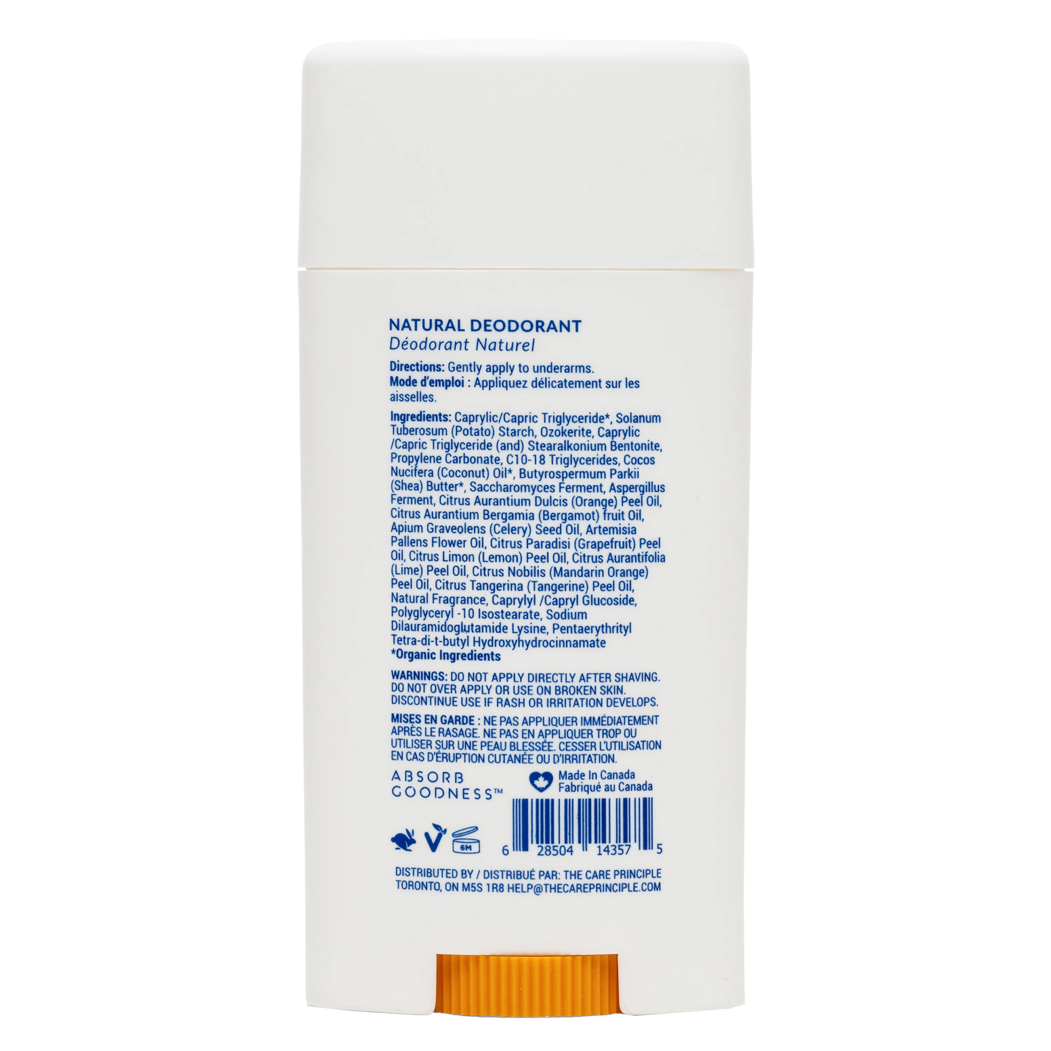 Deodorant Mandarin – The Care Principle